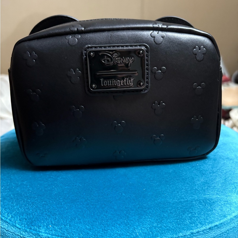 Disney Loungefly Black Cosmetic or Hand Bag